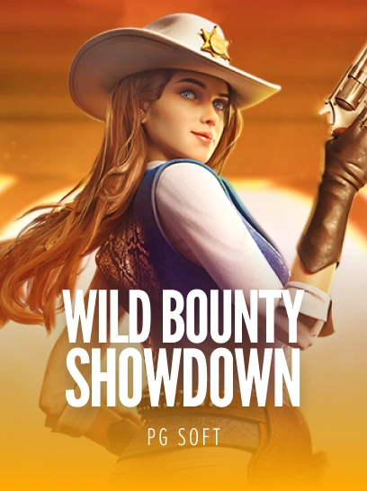 Official PG SOFT Wild Bounty Showdown western game artwork